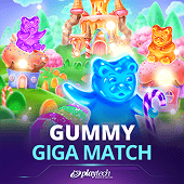 Gummy Giga Match slot game on Legend Link PH